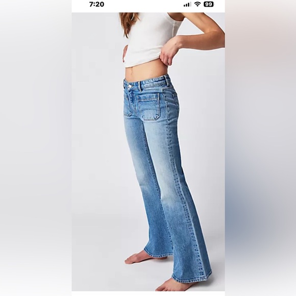 ROLLA'S Denim - ROLLA'S Free People Classic Blue Flare Jeans